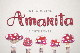 Amanita: A Playful Display Font for Editorial Design
