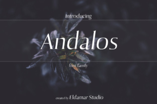 Andolas: A Timeless Handmade Font for Crafters