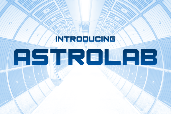 Astrolab: A Premium Display Font for Business Branding
