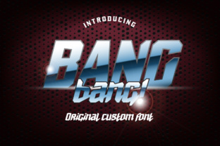 BANG Bang: A Dynamic Display Font for Makers