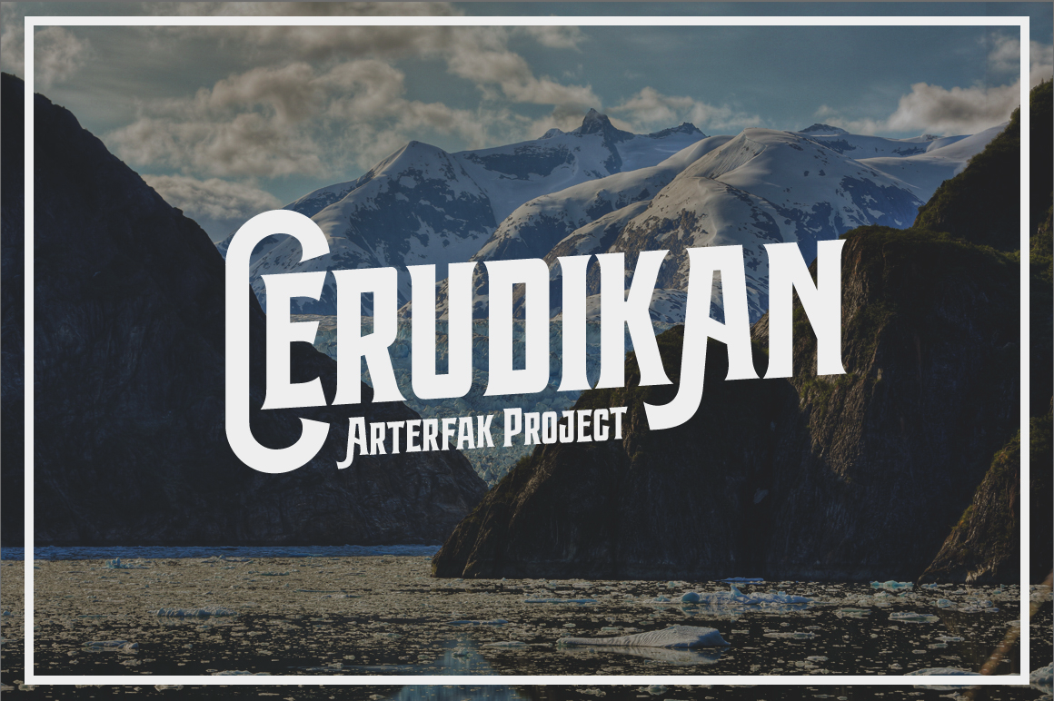 Cerudikan: The Retro Display Font for Bold Marketing