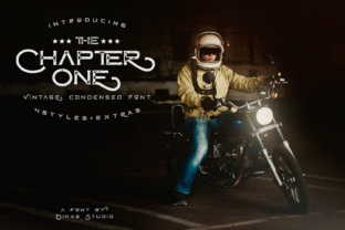 ChapterOne: A Vintage Display Font for Editorial Design