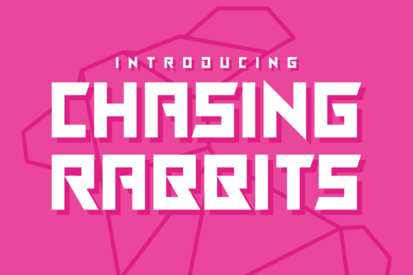 Chasing Rabbits: A Unique Display Font for Makers