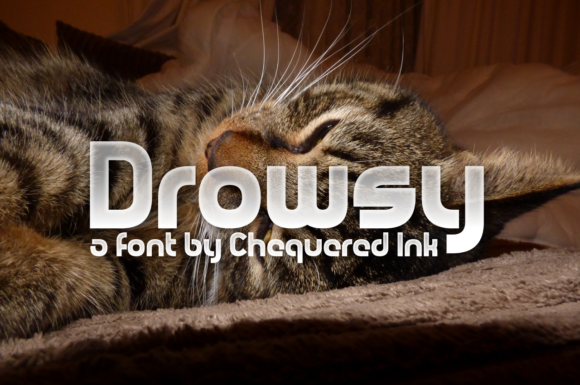 Drowsy: A Distinctive Display Font for Web Design