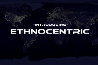 Ethnocentric: A Bold Typeface for Dynamic Editorial Design