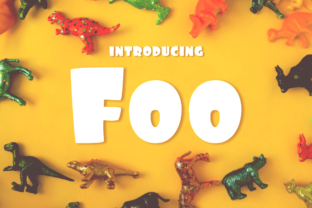 Foo: A Bouncy Display Font for Editorial Design