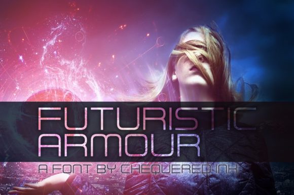 Futuristic Armour: A Bold Display Font for Editorial Design