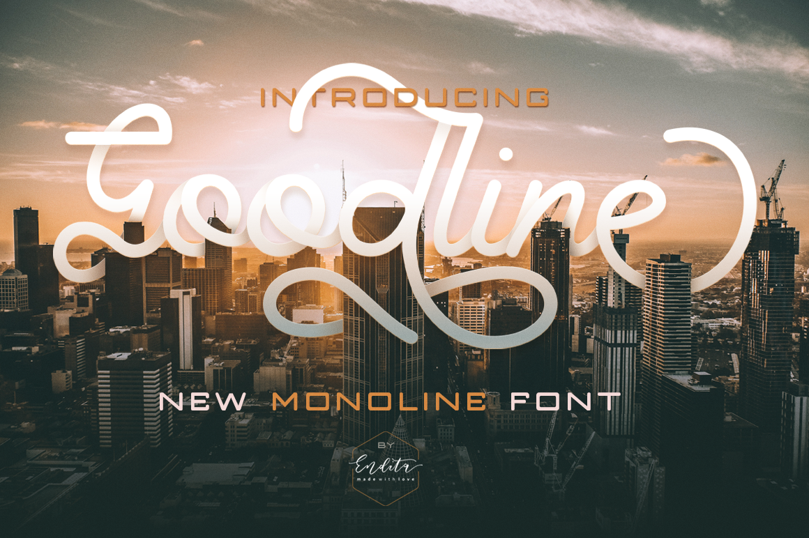 Goodline Monoline: A Modern Display Font Review