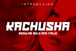 Kachusha: A Bold Display Font for Web Design