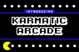 Karmatic Arcade: A Retro Display Font for Modern Editorial