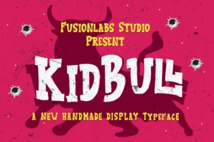 KidBull: A Retro Display Font for Web Design