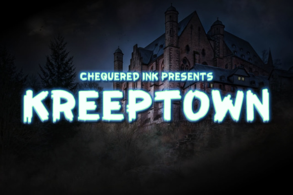 KreepTown: A Spooky Display Font for Web Design