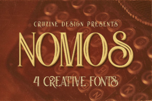 Nomos: A Stunning Display Font for Makers