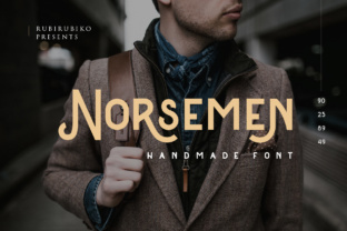 Norsemen: A Modern Display Font for Bold Branding