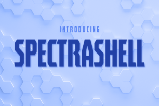 Spectrashell: A Bold Display Font for Campaigns