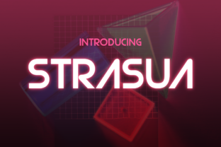 Strasua: A Modern Display Font for Editorial Design