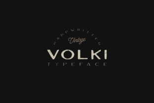 Volki: A Vintage Handwritten Font for Small Business Branding