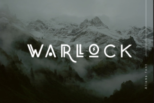 Warllock: A Modern Display Font for Bold Branding